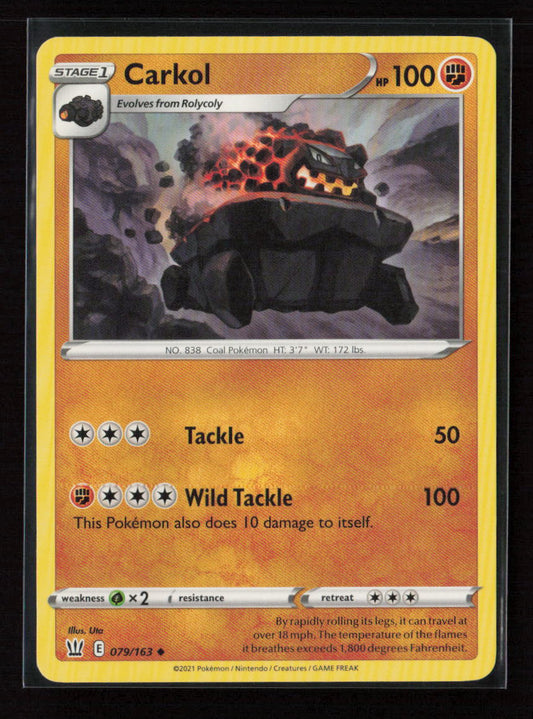 Carkol Uncommon SWSH05: Battle Styles 079/163 LP