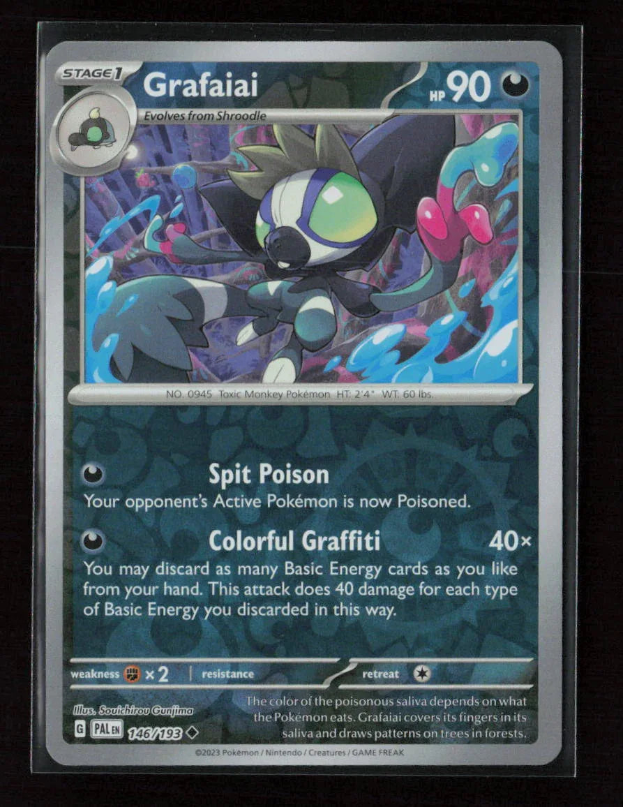 Grafaiai Uncommon SV02: Paldea Evolved 146/193 NM