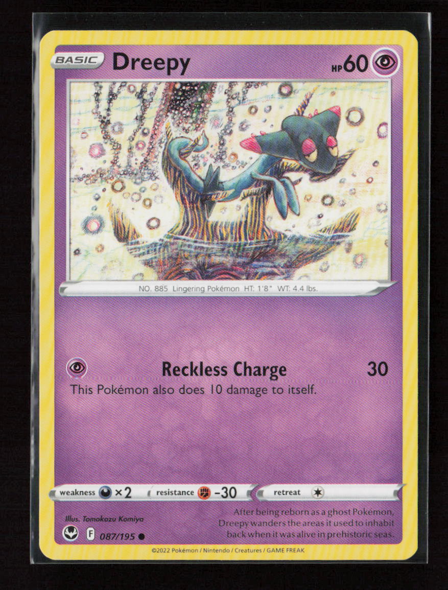 Dreepy Common SWSH12: Silver Tempest 087/195 NM