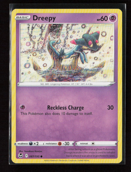 Dreepy Common SWSH12: Silver Tempest 087/195 NM