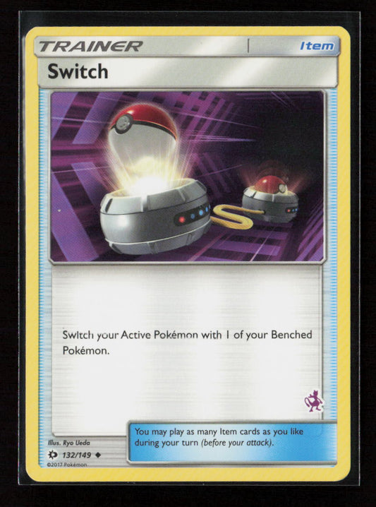 Switch Uncommon SM Base Set 132/149 LP