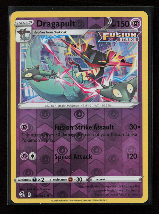 Dragapult Holo Rare SWSH08: Fusion Strike 130/264 LP