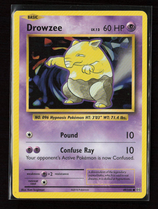 Drowzee Common XY - Evolutions 49/108 LP