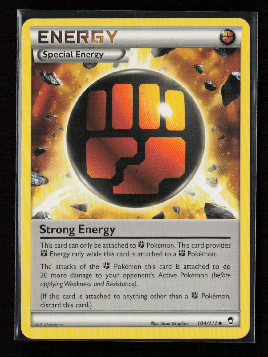Strong Energy Uncommon XY - Furious Fists 104/111 LP