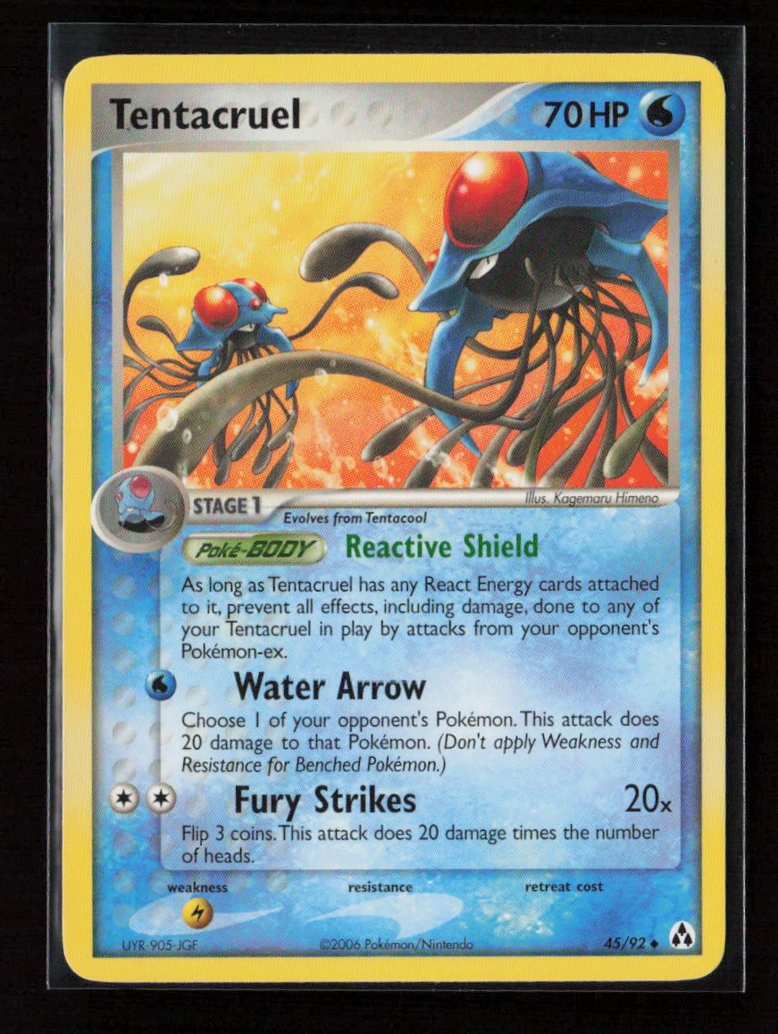 Tentacruel Uncommon Legend Maker 45/92 LP