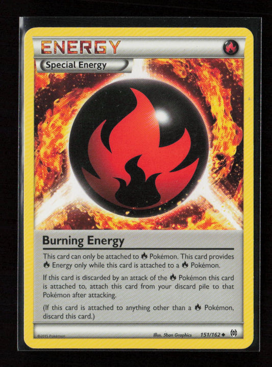 Burning Energy Uncommon XY - BREAKthrough 151/162 LP