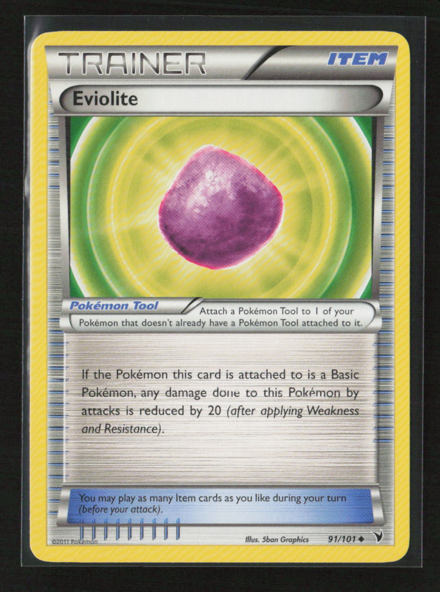 Eviolite Uncommon Noble Victories 91/101 NM