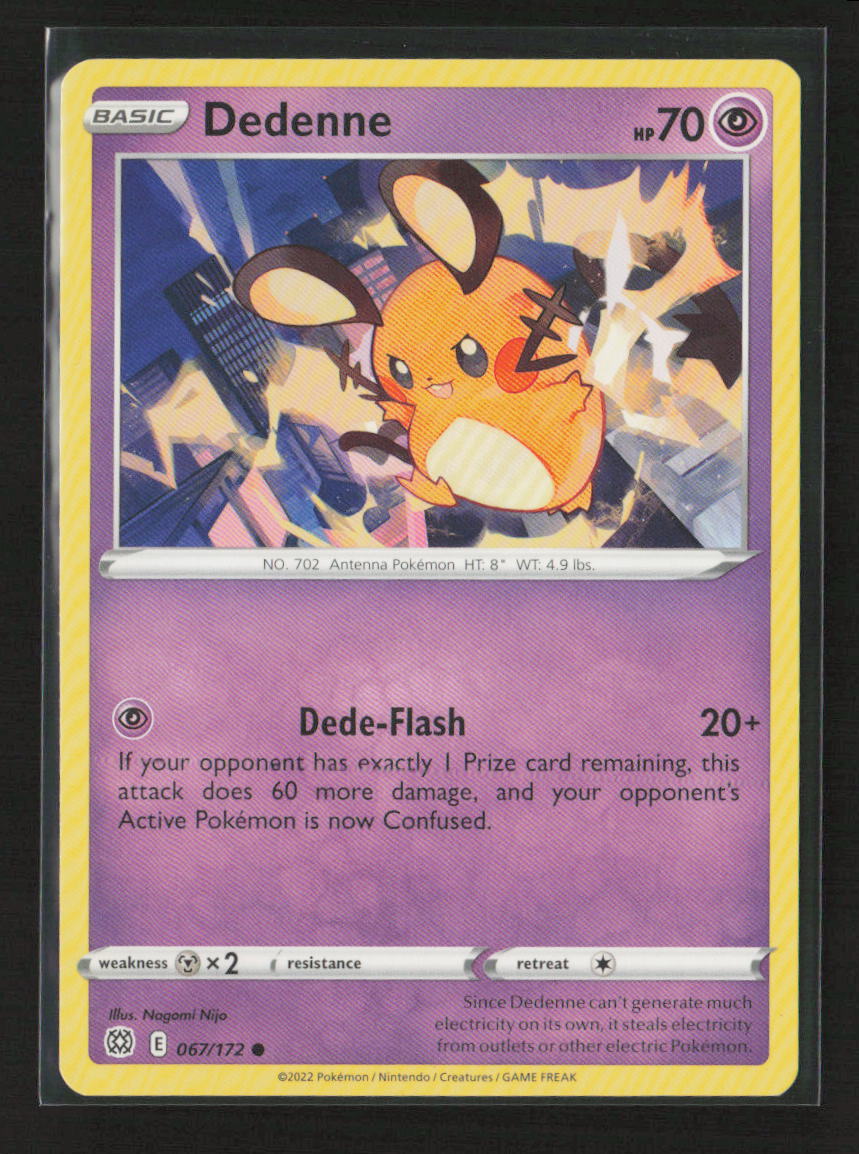 Dedenne Common SWSH09: Brilliant Stars 067/172 LP