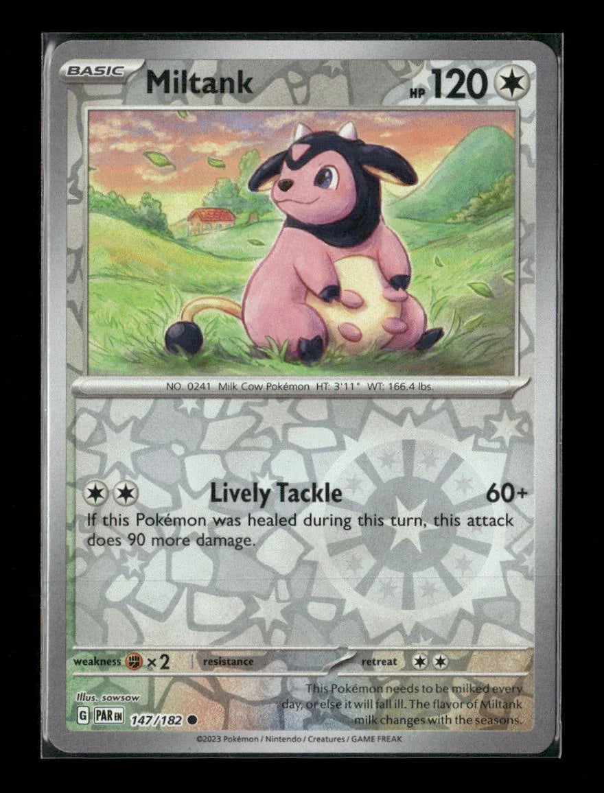 Miltank Common SV04: Paradox Rift 147/182 LP - Kang's Collectibles