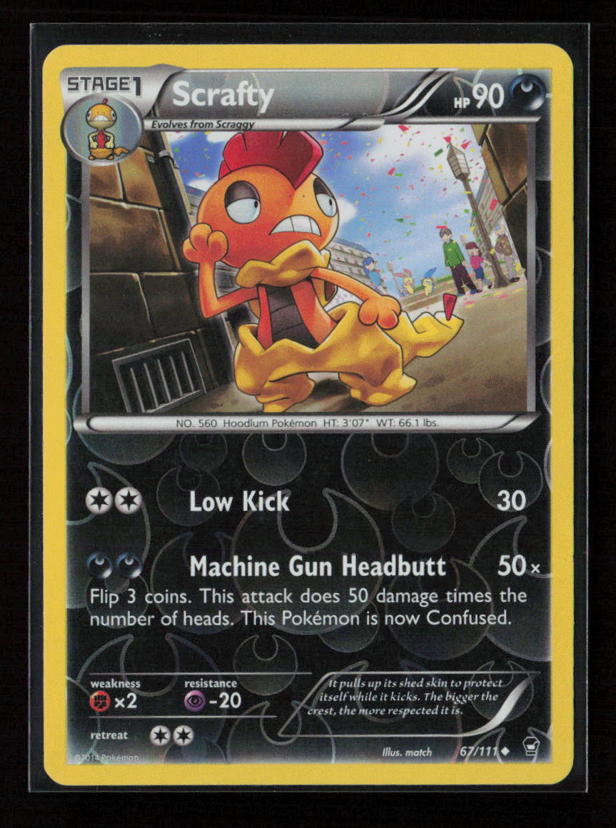 Scrafty Uncommon XY - Furious Fists 67/111 LP