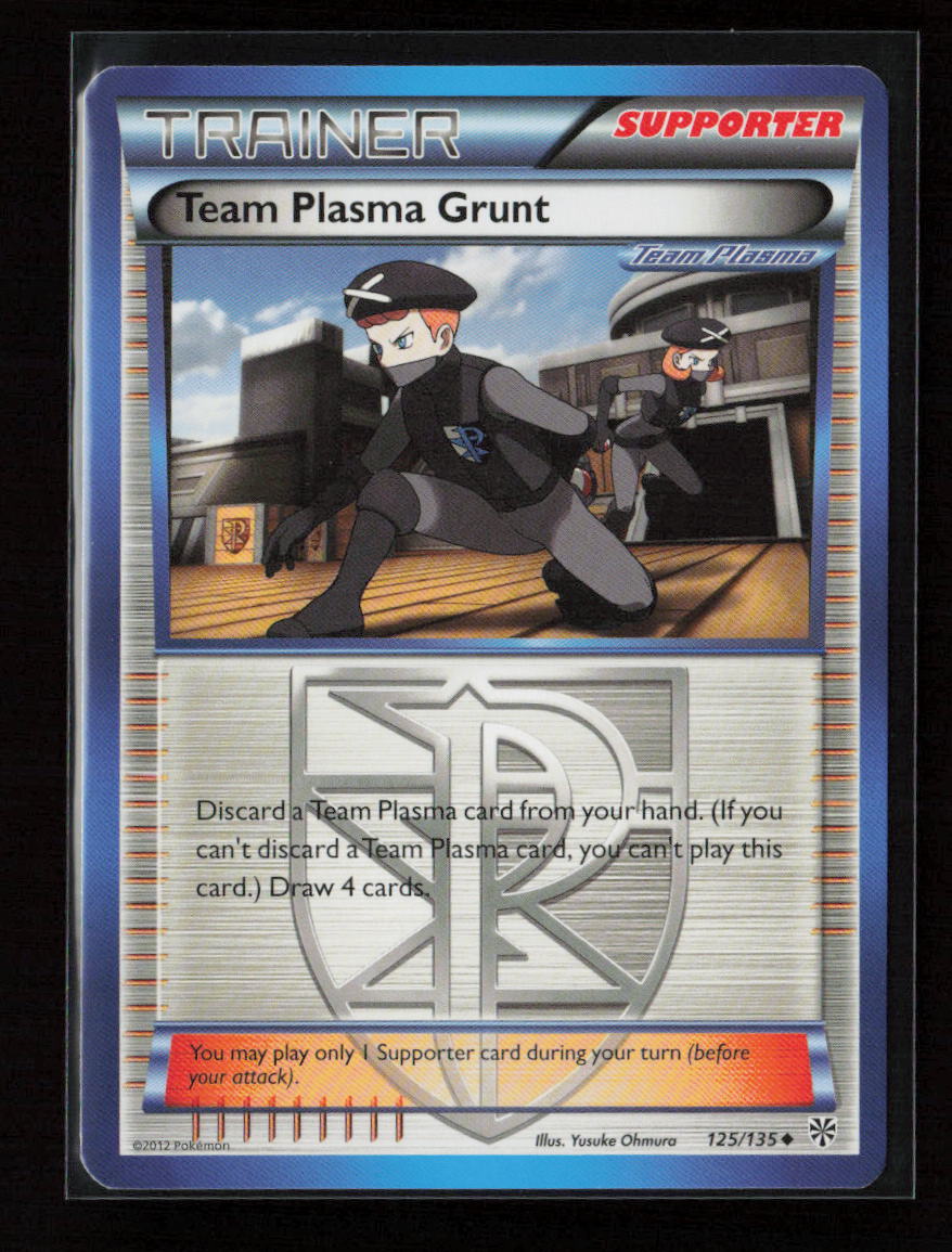 Team Plasma Grunt (Team Plasma) Uncommon Plasma Storm 125/135 NM