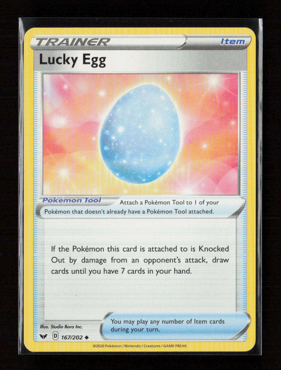 Lucky Egg Uncommon SWSH01: Sword & Shield Base Set 167/202 LP
