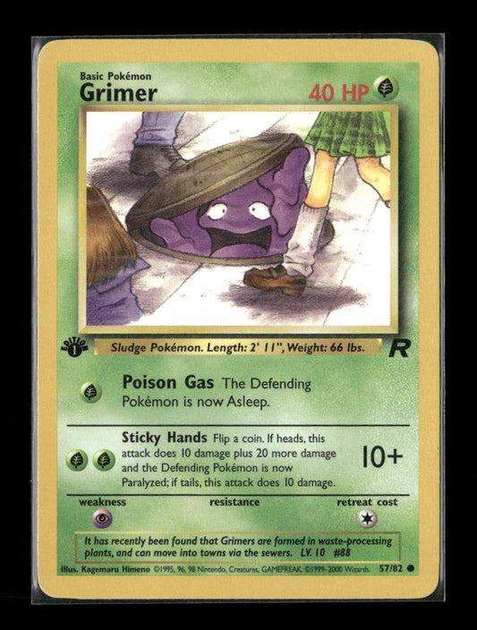 Grimer Common Team Rocket 57/82 LP - Kang's Collectibles
