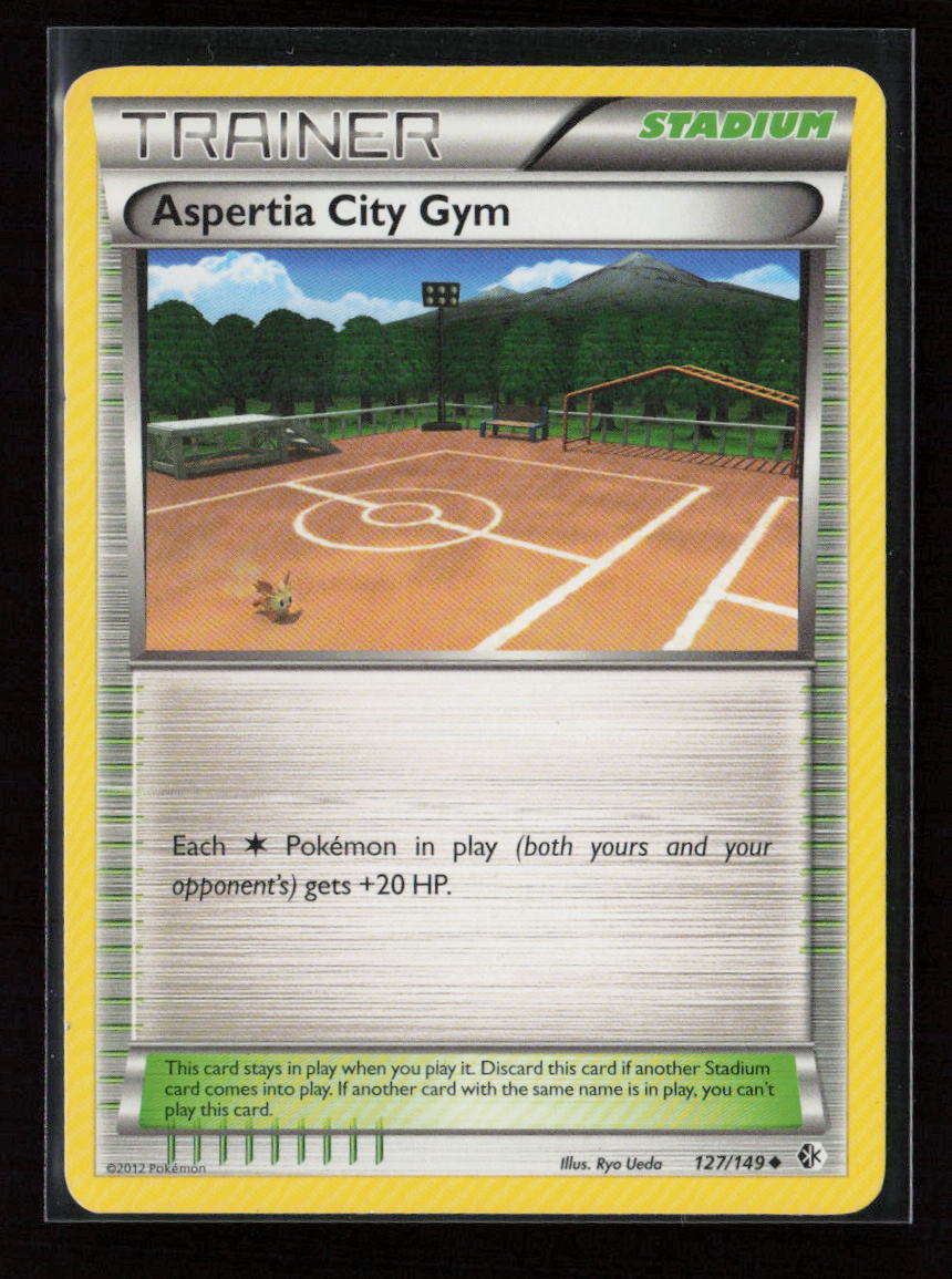 Aspertia City Gym Uncommon Boundaries Crossed 127/149 LP