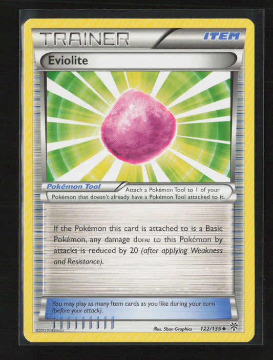 Eviolite Uncommon Plasma Storm 122/135 NM