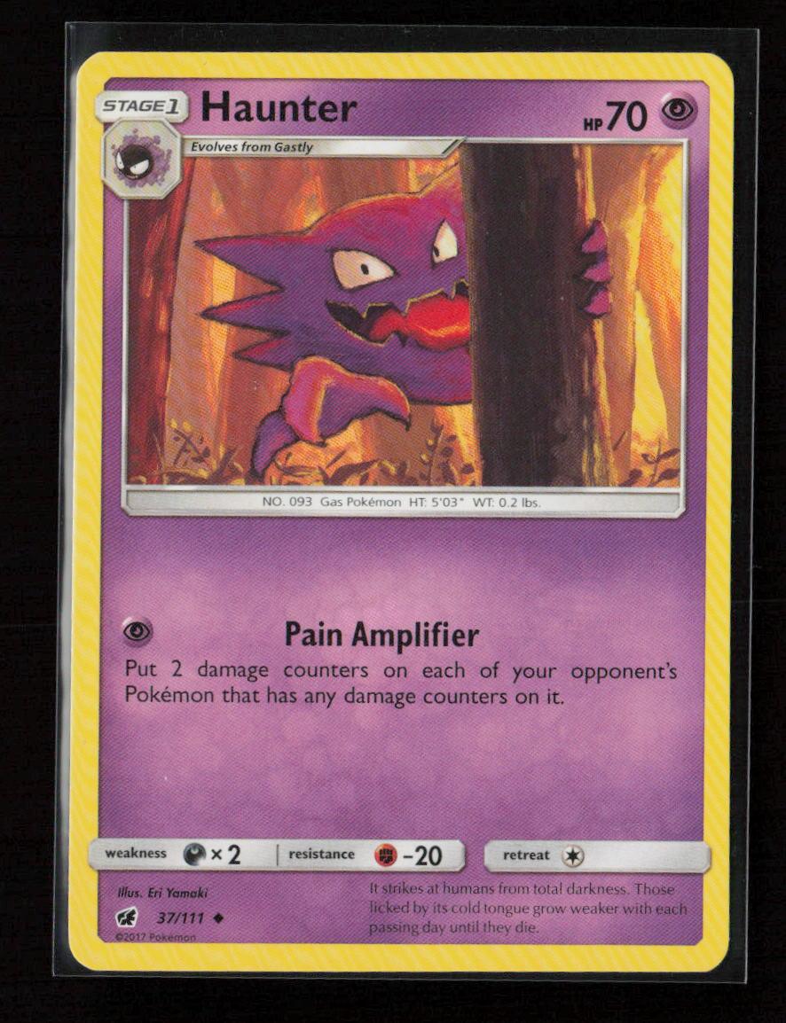 Haunter Uncommon SM - Crimson Invasion 37/111 LP - Kang's Collectibles