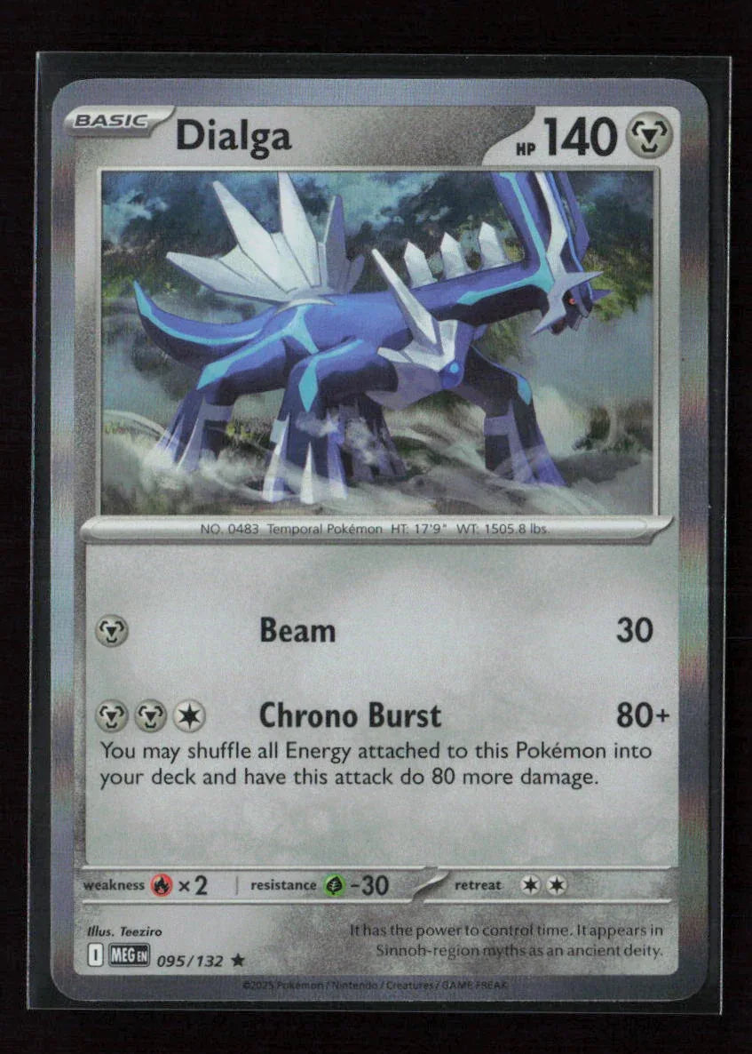 Dialga Rare ME01: Mega Evolution 095/132 NM - Kang's Collectibles