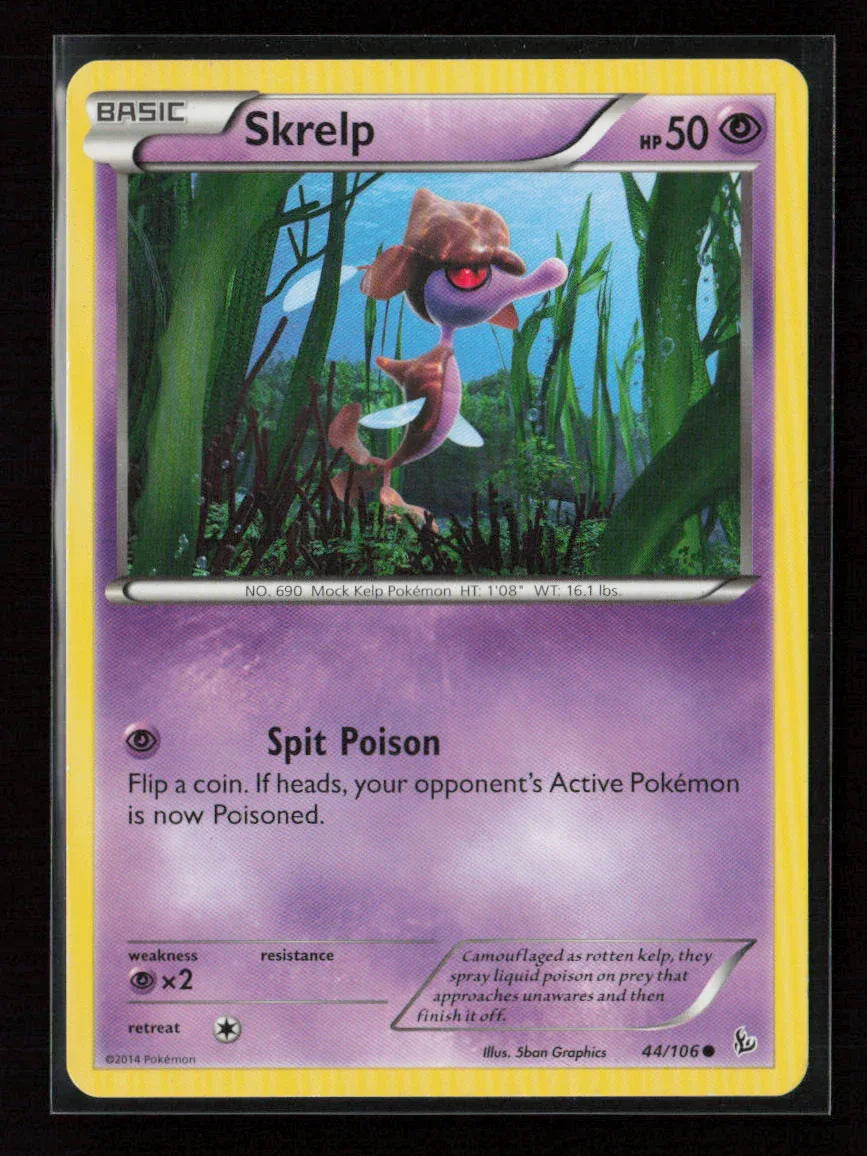 Skrelp Common XY - Flashfire 44/106 LP - Kang's Collectibles