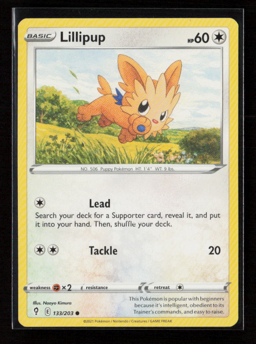 Lillipup Common SWSH07: Evolving Skies 133/203 LP