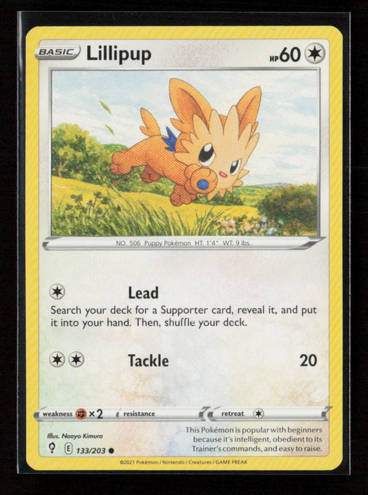 Lillipup Common SWSH07: Evolving Skies 133/203 LP