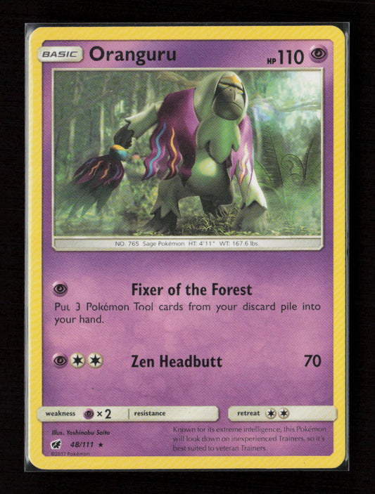 Oranguru Rare SM - Crimson Invasion 48/111 LP