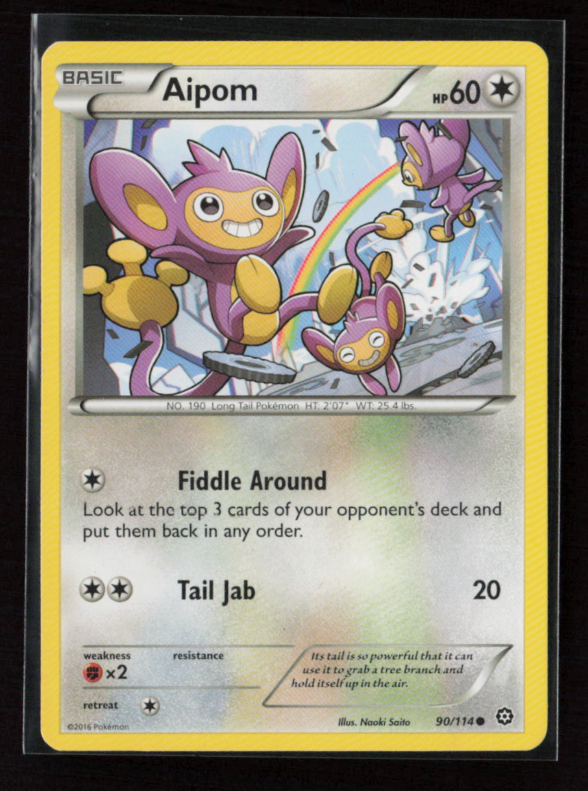 Aipom Common XY - Steam Siege 90/114 LP