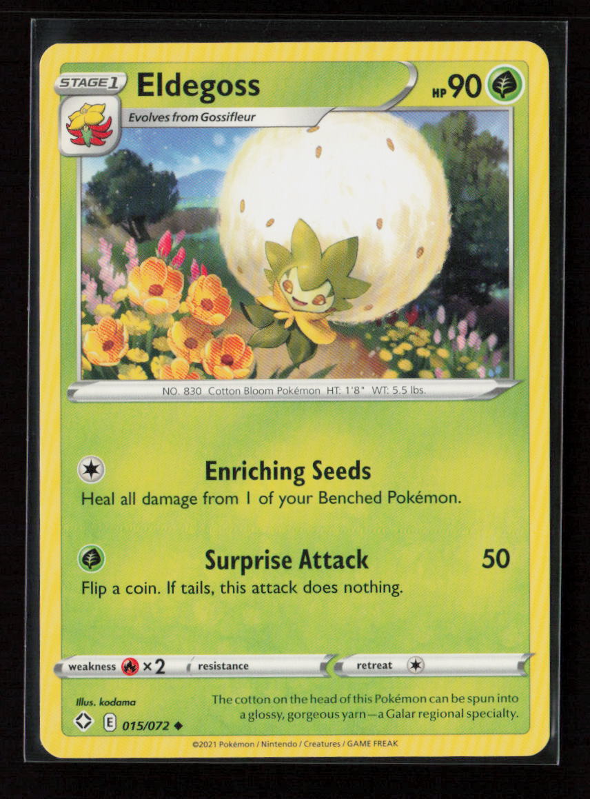Eldegoss Uncommon Shining Fates 015/072 LP