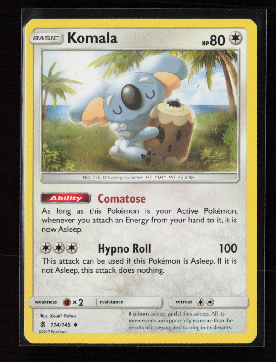 Komala Uncommon SM - Guardians Rising 114/145 LP