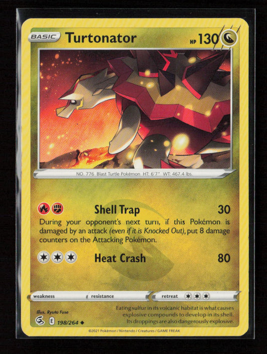 Turtonator Uncommon SWSH08: Fusion Strike 198/264 LP