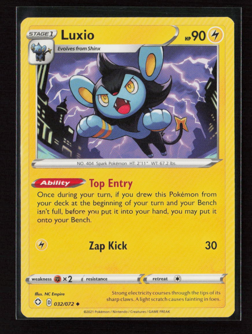 Luxio Uncommon Shining Fates 032/072 LP
