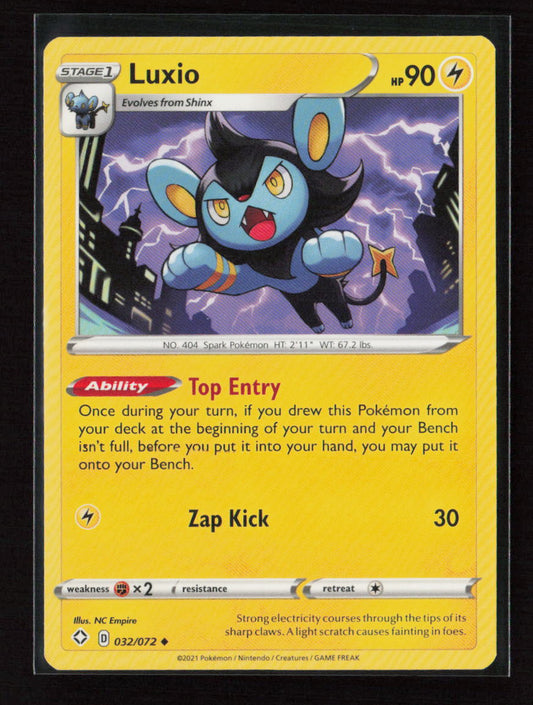 Luxio Uncommon Shining Fates 032/072 LP