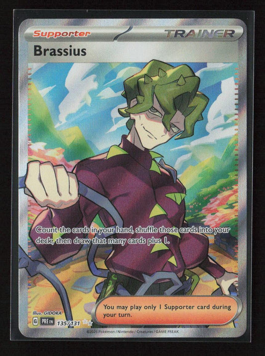 Brassius Ultra Rare SV: Prismatic Evolutions 135/131 NM - Kang's Collectibles