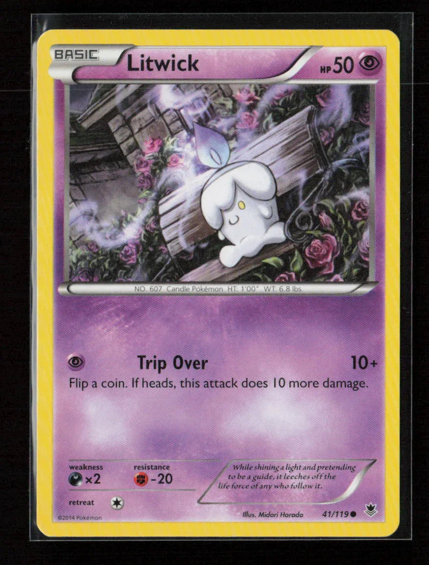Litwick Common XY - Phantom Forces 41/119 LP - Kang's Collectibles