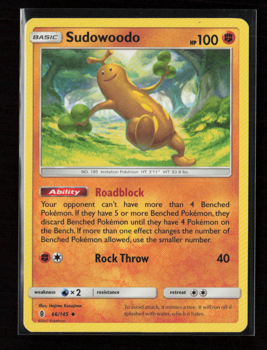 Sudowoodo Uncommon SM - Guardians Rising 66/145 LP