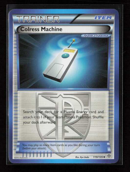 Colress Machine (Team Plasma) Uncommon Plasma Storm 119/135 NM