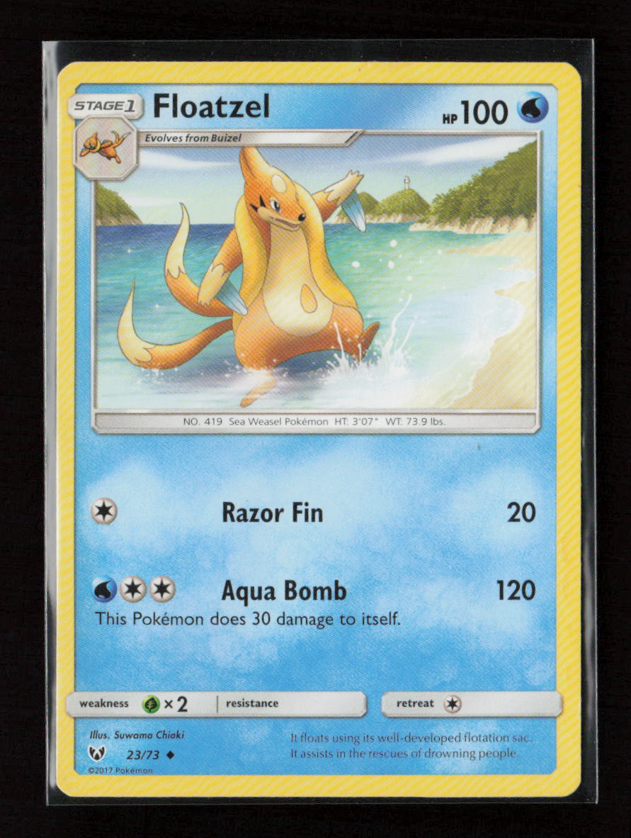 Floatzel Uncommon Shining Legends 23/73 LP