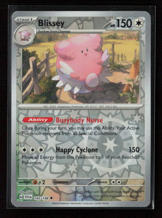 Blissey Uncommon SV01: Scarlet & Violet Base Set 145/198 NM - Kang's Collectibles
