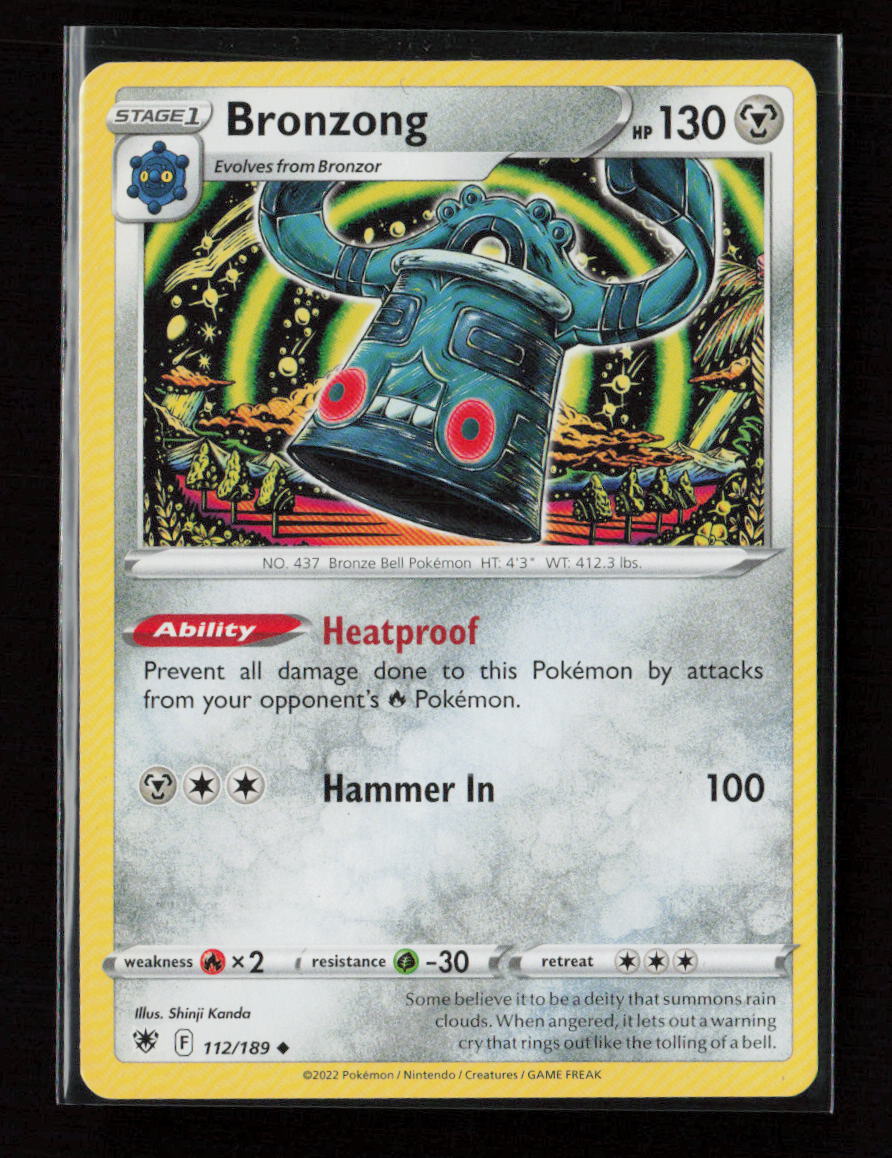 Bronzong Uncommon SWSH10: Astral Radiance 112/189 LP