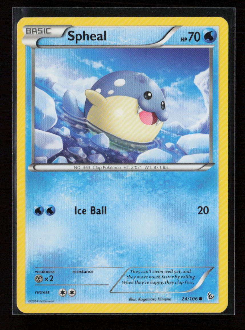 Spheal Common XY - Flashfire 24/106 LP