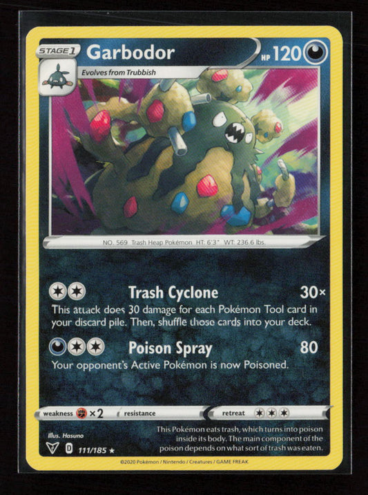 Garbodor Rare SWSH04: Vivid Voltage 111/185 LP