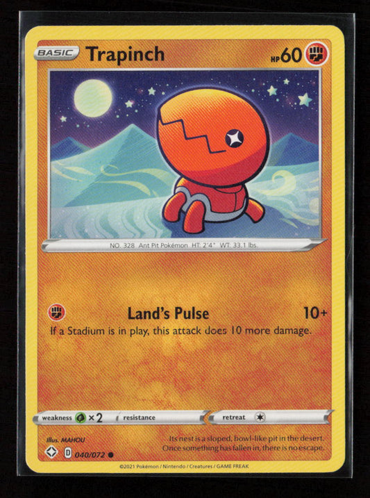 Trapinch Common Shining Fates 040/072 LP