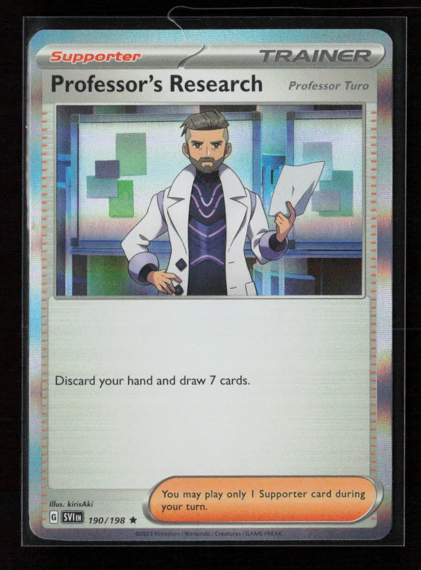 Professor's Research Rare SV01: Scarlet & Violet Base Set 190/198 NM - Kang's Collectibles