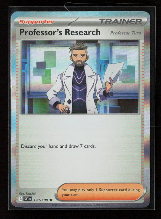 Professor's Research Rare SV01: Scarlet & Violet Base Set 190/198 NM - Kang's Collectibles