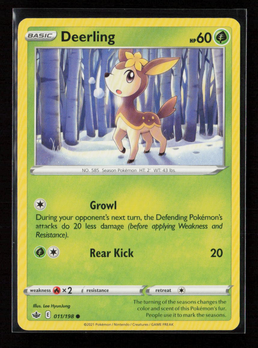 Deerling Common SWSH06: Chilling Reign 011/198 LP