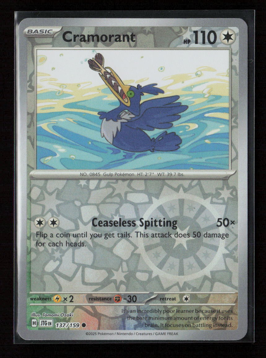 Cramorant Common SV09: Journey Together 137/159 NM