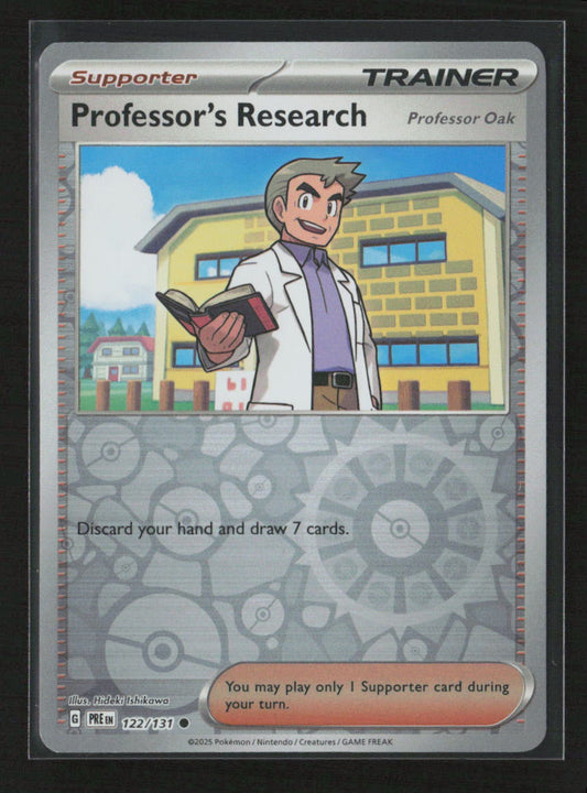 Professor's Research [Professor Oak] Common SV: Prismatic Evolutions 122/131 NM