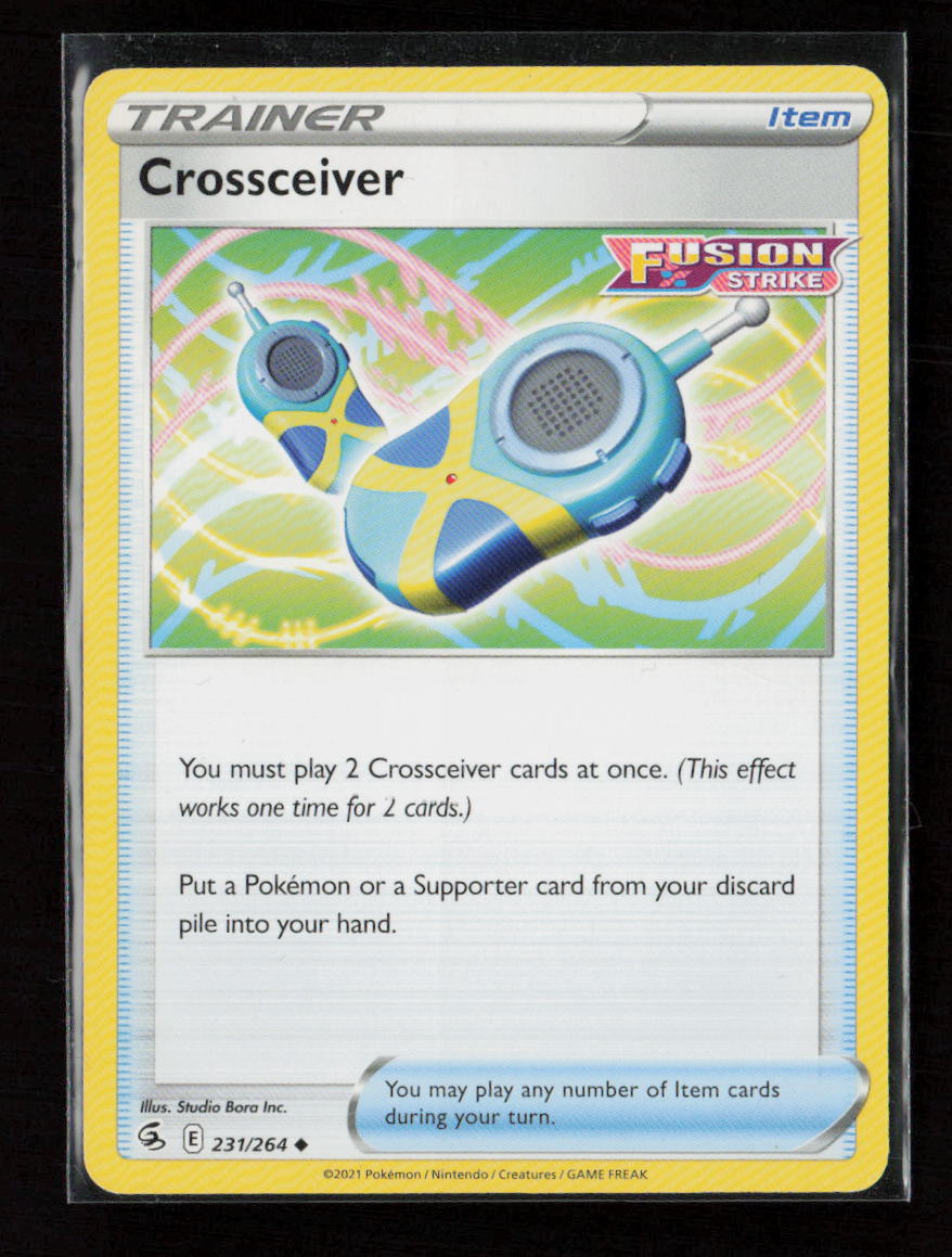 Crossceiver Uncommon SWSH08: Fusion Strike 231/264 LP