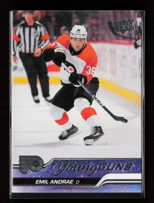 Emil Andrae 2023 Upper Deck Young Gun 466 NM - Kang's Collectibles