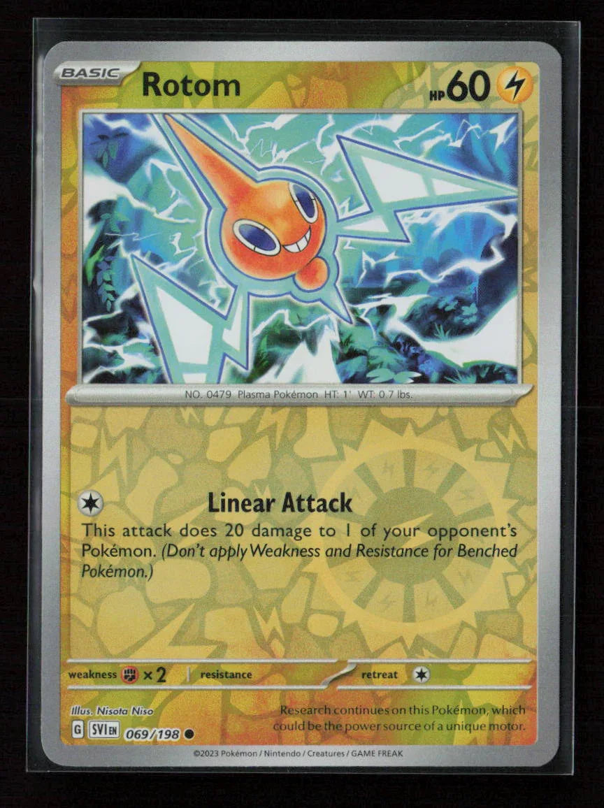 Rotom - Common SV01: Scarlet & Violet Base Set 069/198 NM - Kang's Collectibles