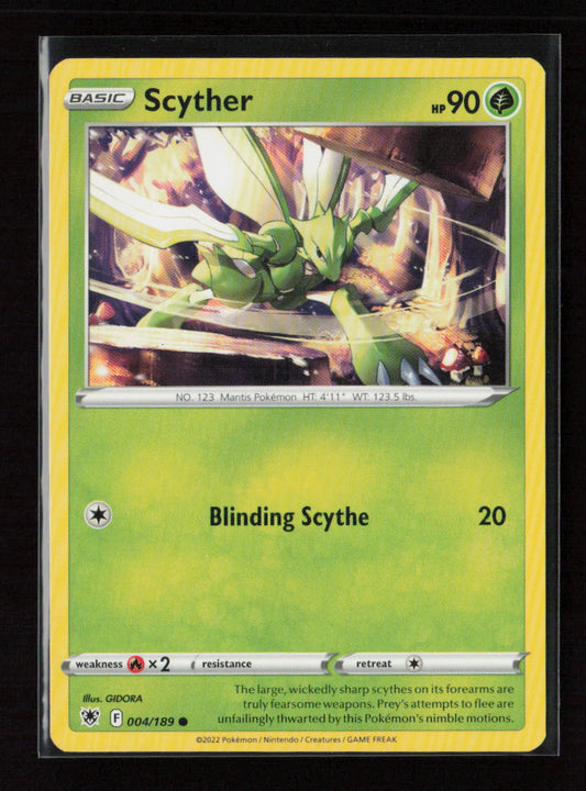 Scyther (004) Common SWSH10: Astral Radiance 004/189 NM